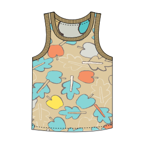 Patron ropa, Fashion sewing pattern, molde confeccion, patronesymoldes.com Tank topt 003 BABIES T-Shirts